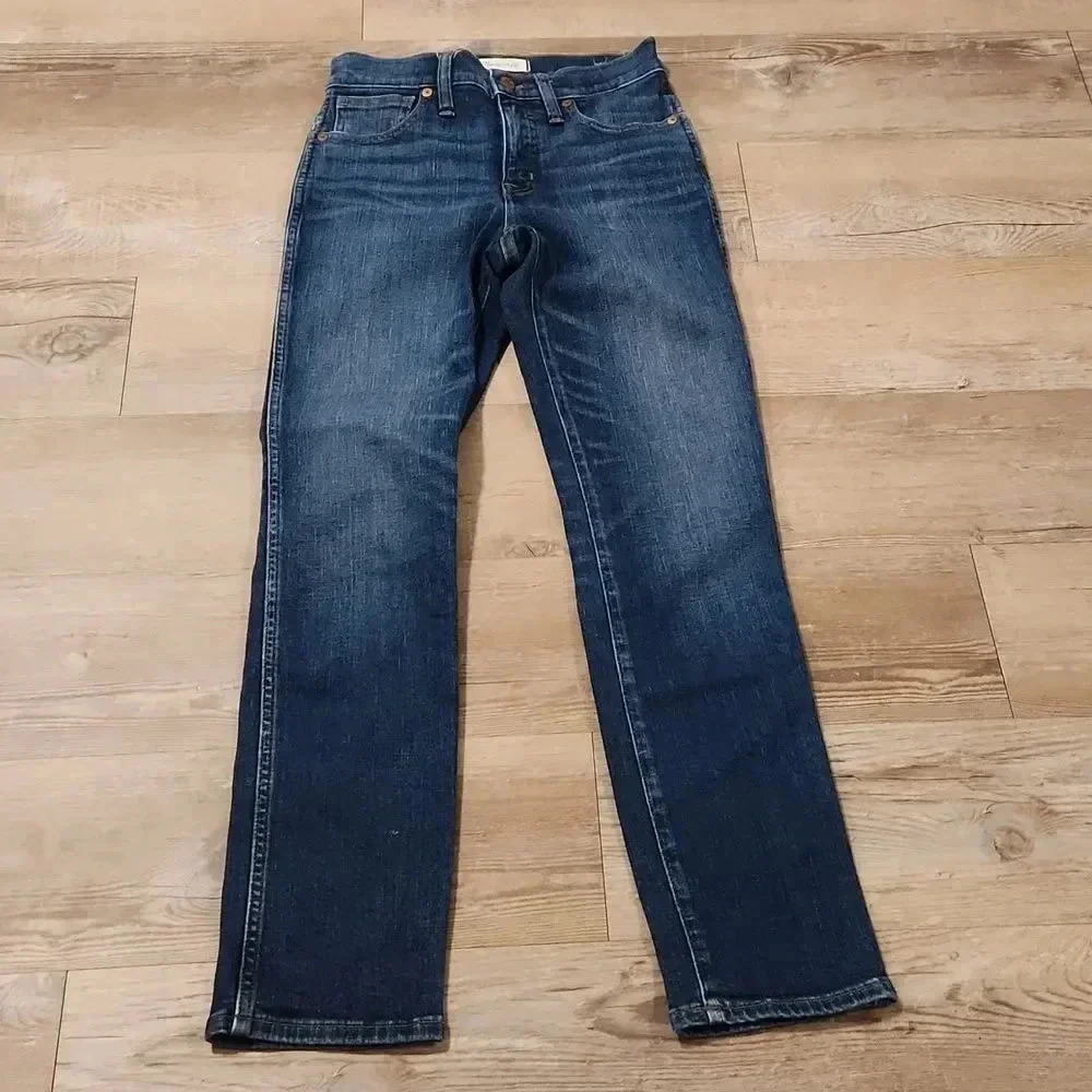 Madewell Slim Striaght Jeans - Picture 2 of 10